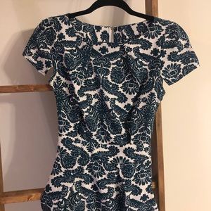 Green Pattern Dress